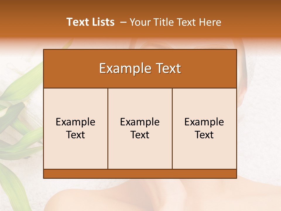 Girl White Health PowerPoint Template