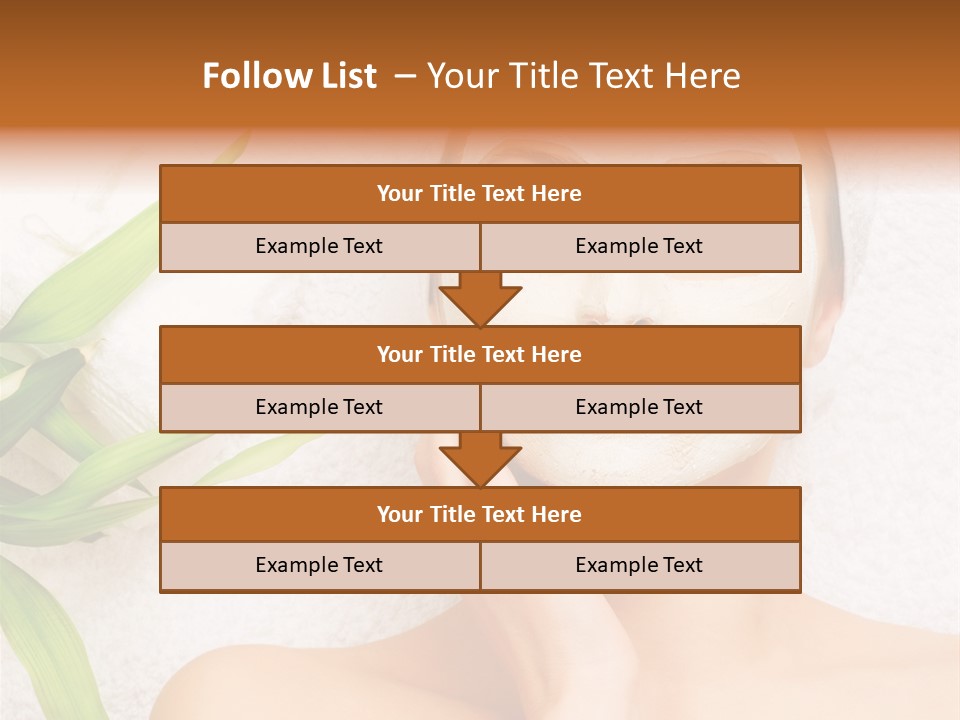 Girl White Health PowerPoint Template