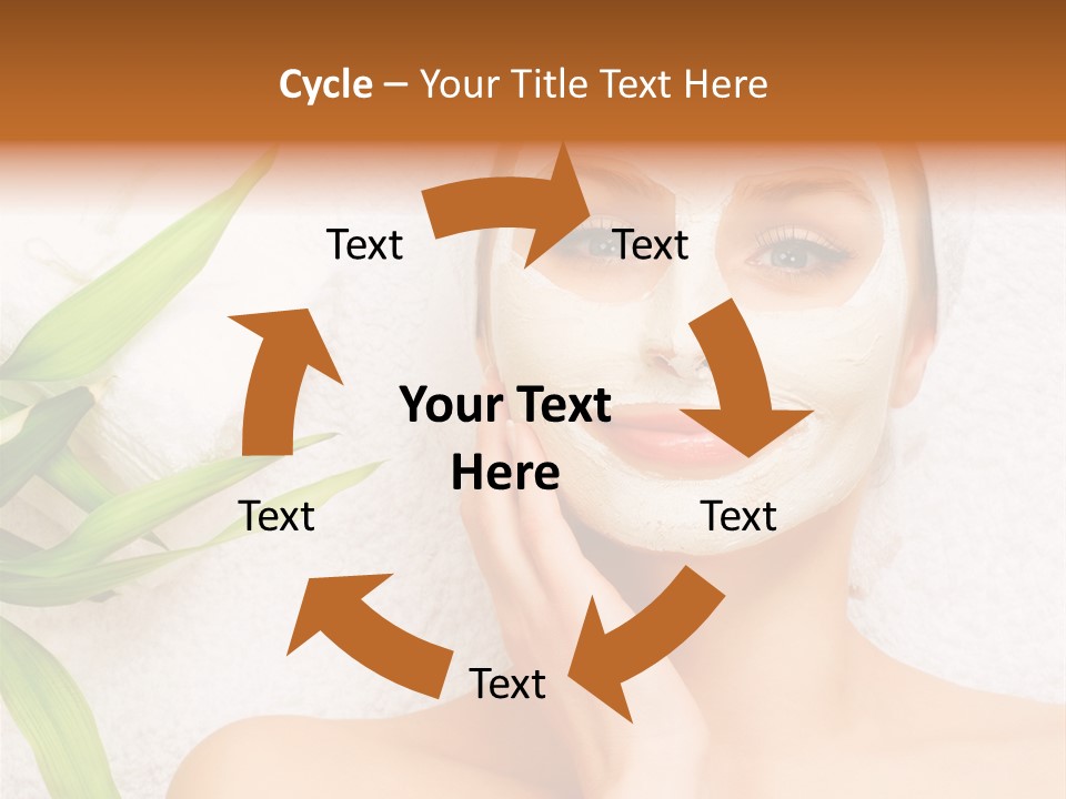 Girl White Health PowerPoint Template