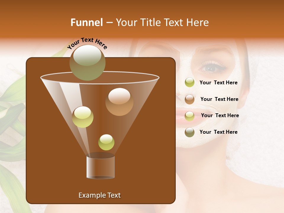 Girl White Health PowerPoint Template