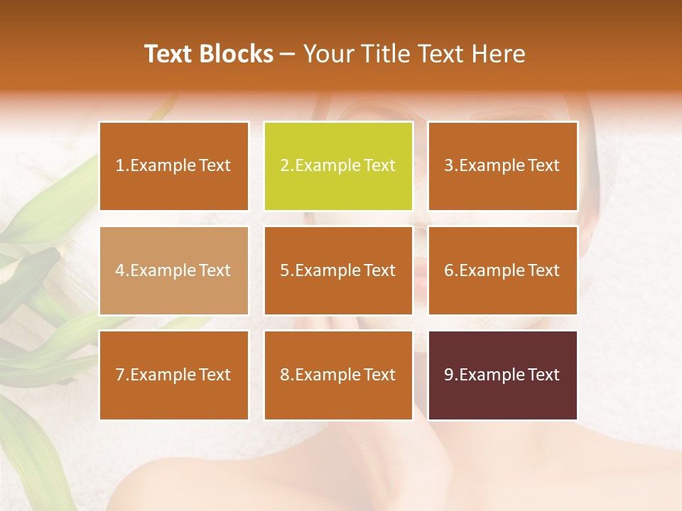 Girl White Health PowerPoint Template