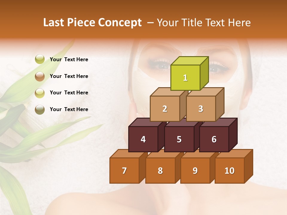 Girl White Health PowerPoint Template