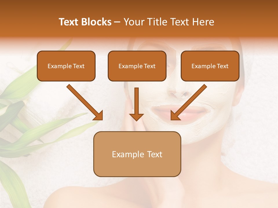 Girl White Health PowerPoint Template