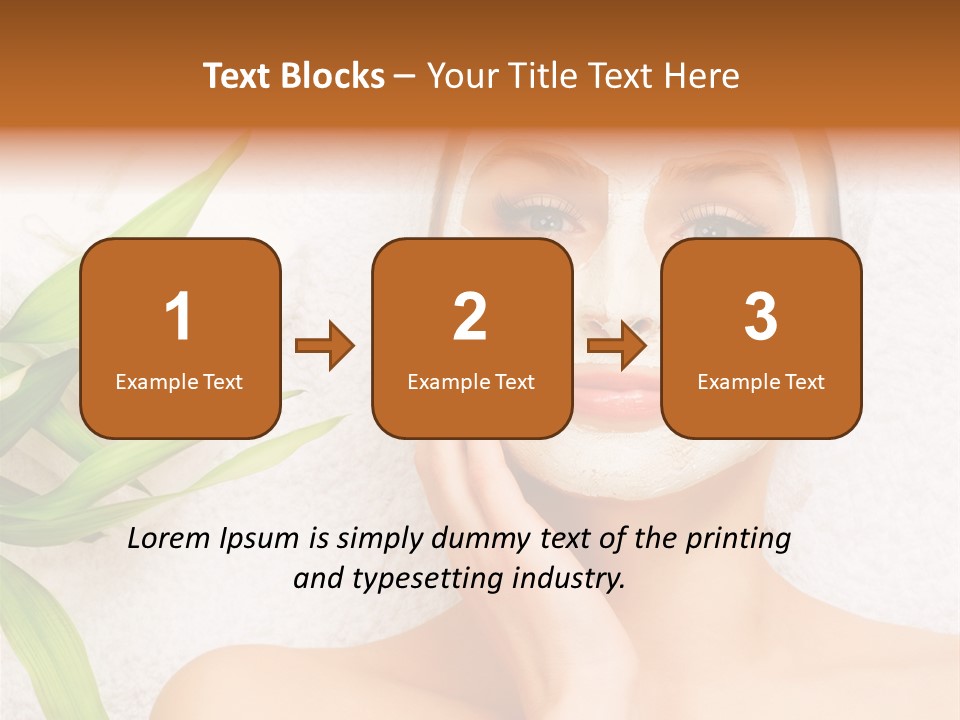 Girl White Health PowerPoint Template