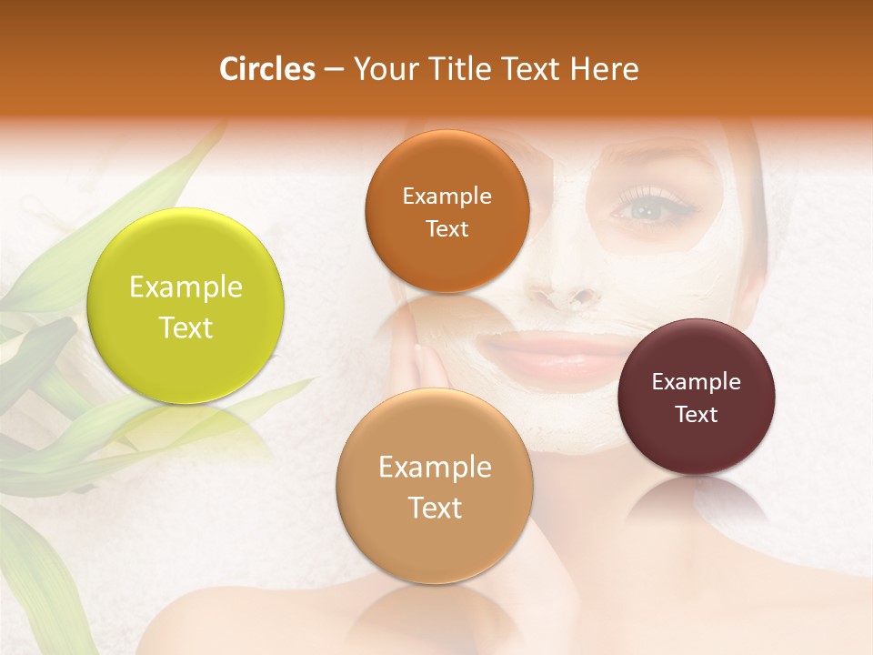 Girl White Health PowerPoint Template