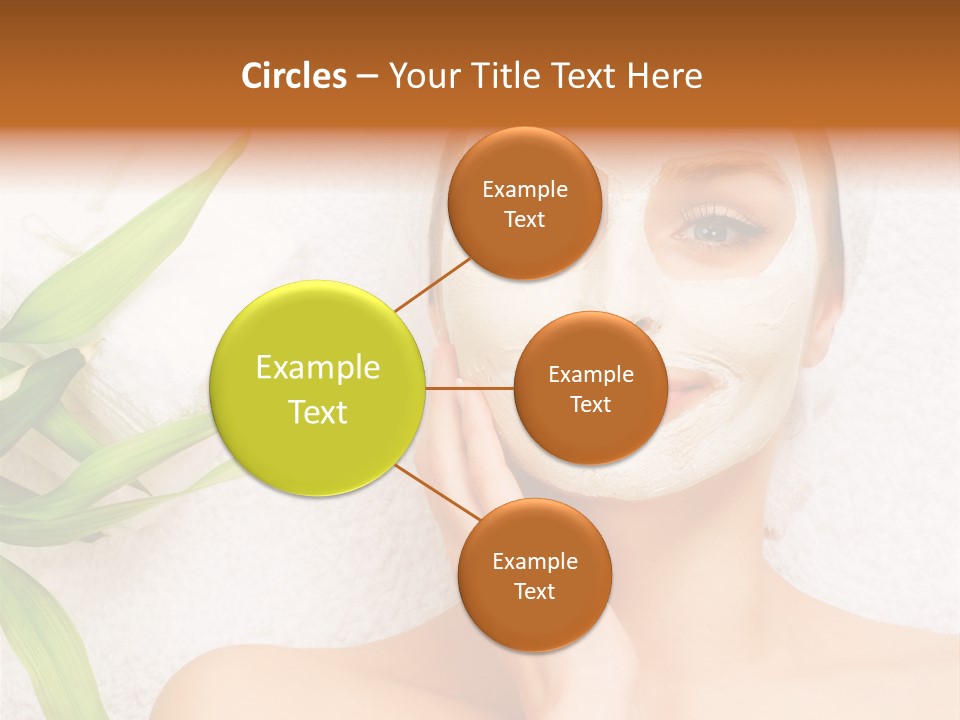 Girl White Health PowerPoint Template