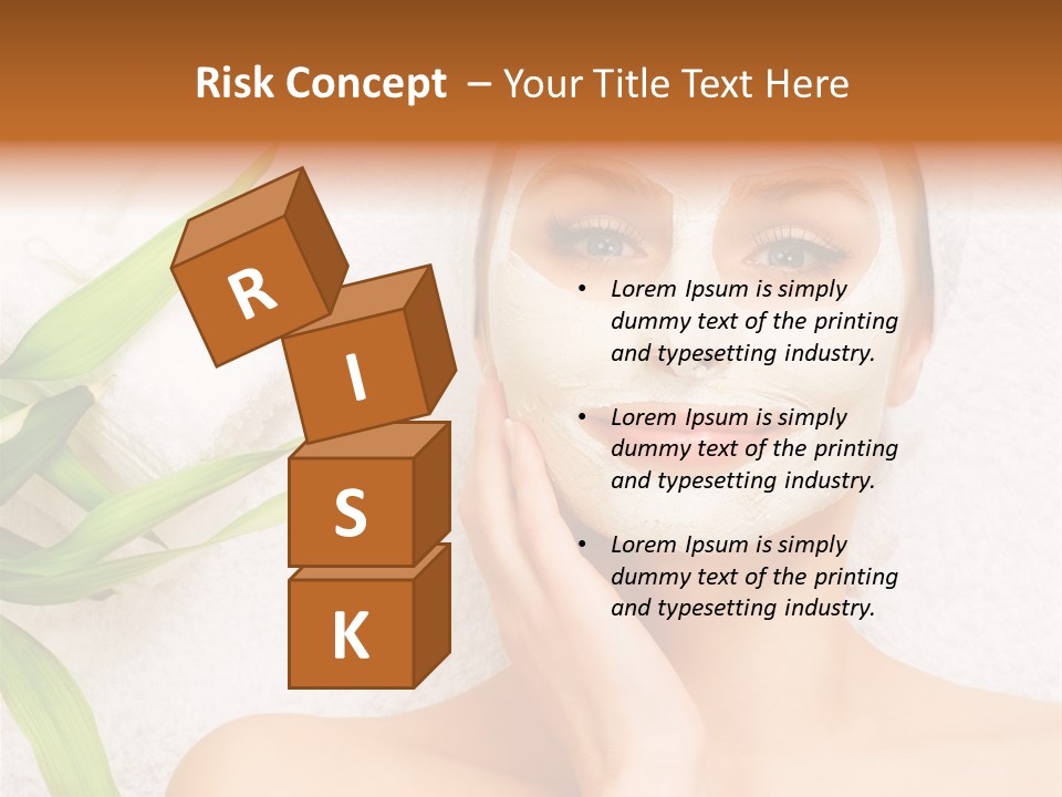 Girl White Health PowerPoint Template