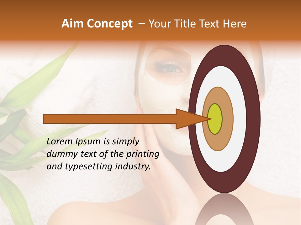 Girl White Health PowerPoint Template