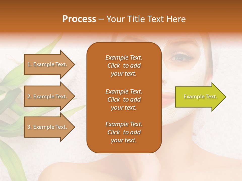 Girl White Health PowerPoint Template