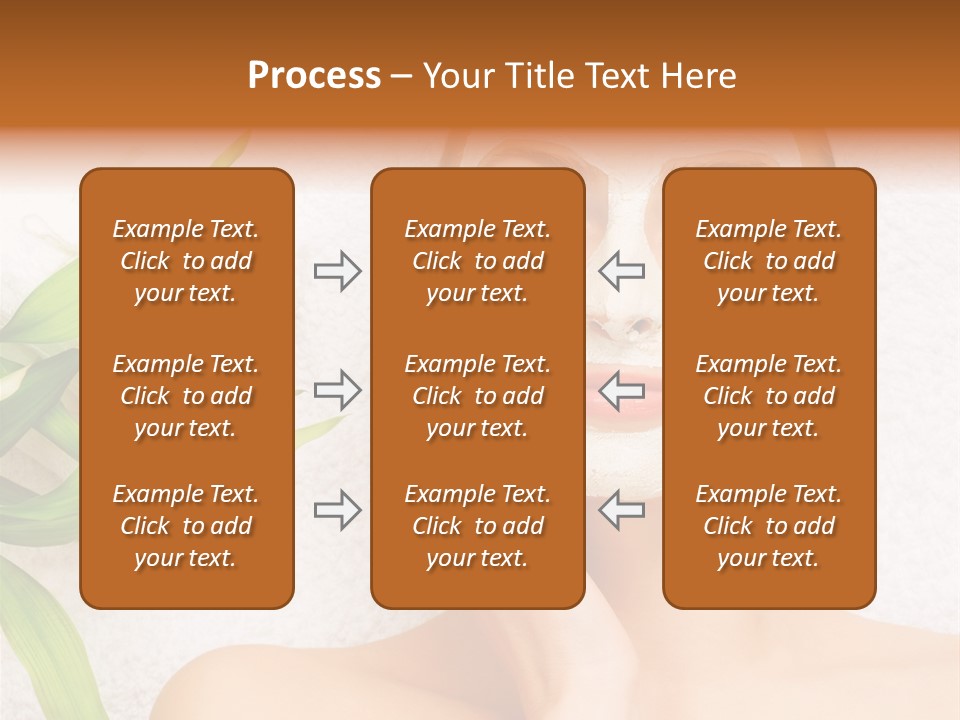 Girl White Health PowerPoint Template