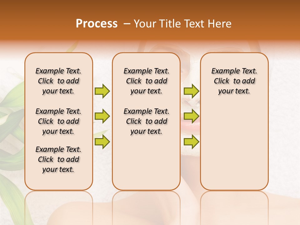 Girl White Health PowerPoint Template