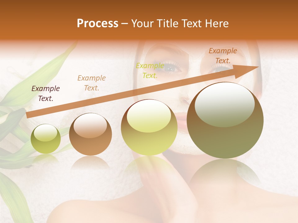 Girl White Health PowerPoint Template