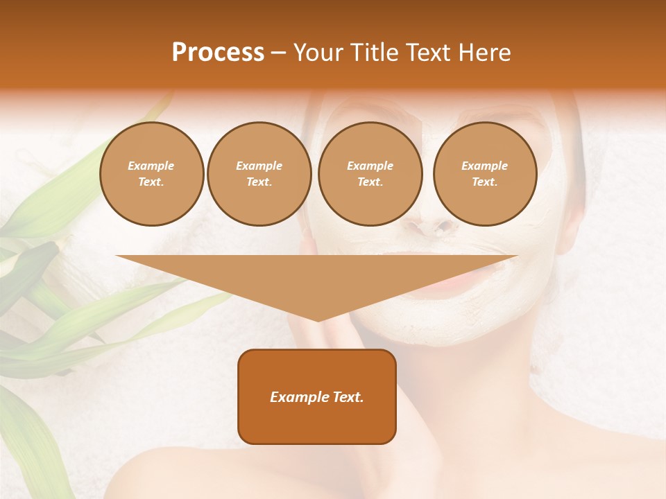 Girl White Health PowerPoint Template