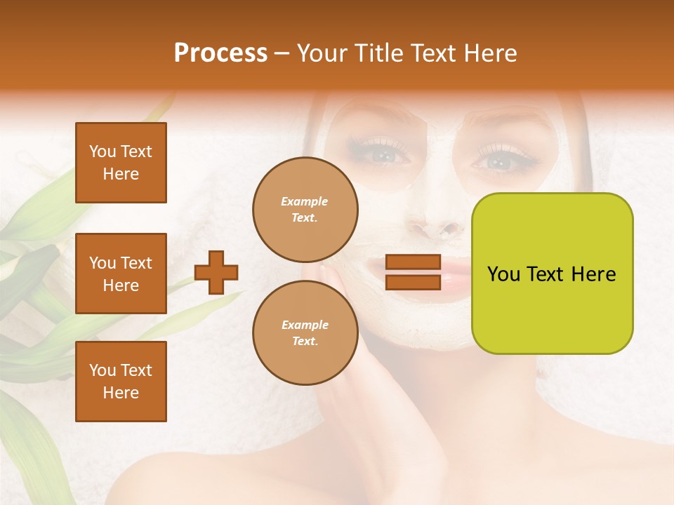 Girl White Health PowerPoint Template