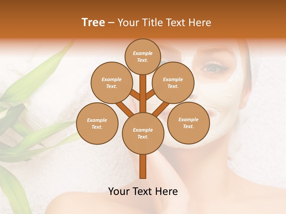 Girl White Health PowerPoint Template