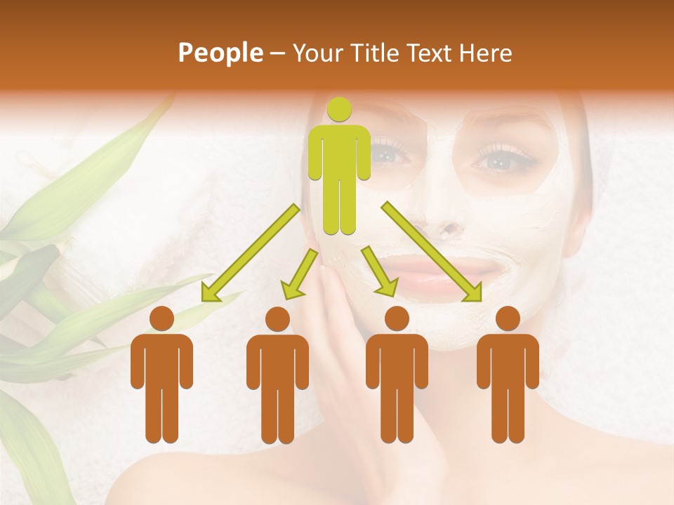 Girl White Health PowerPoint Template