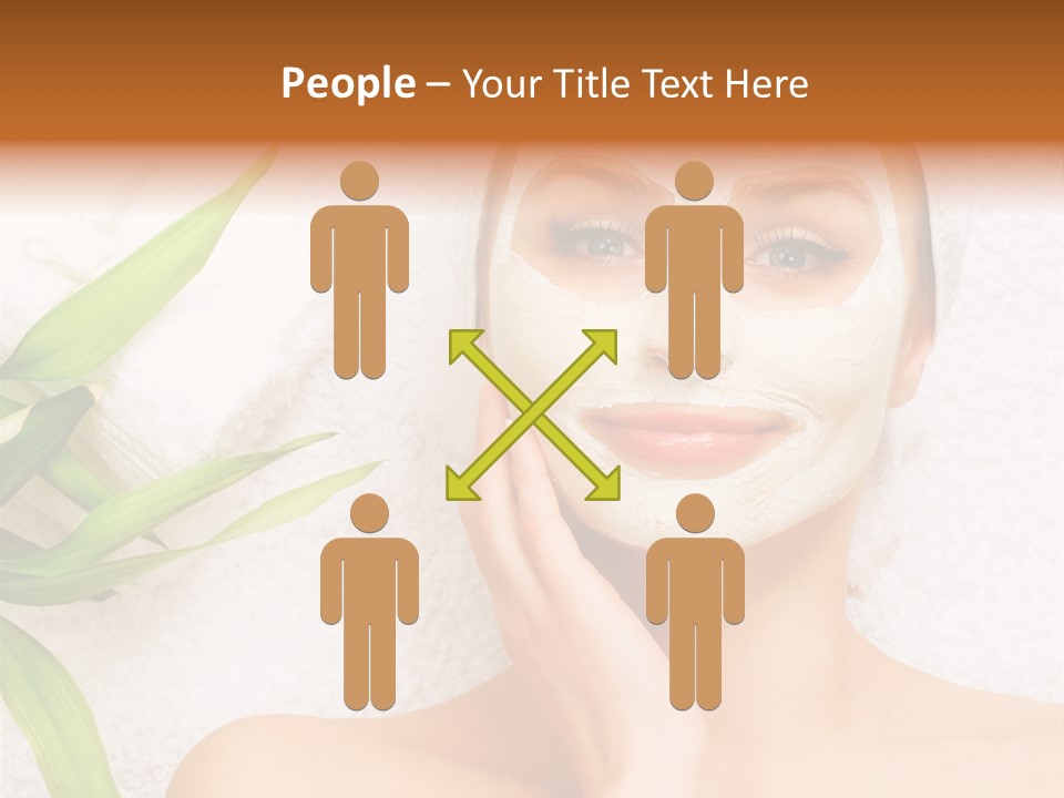 Girl White Health PowerPoint Template