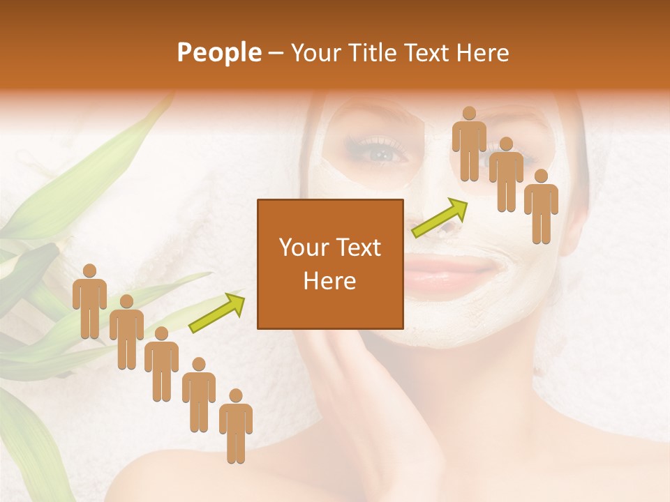 Girl White Health PowerPoint Template