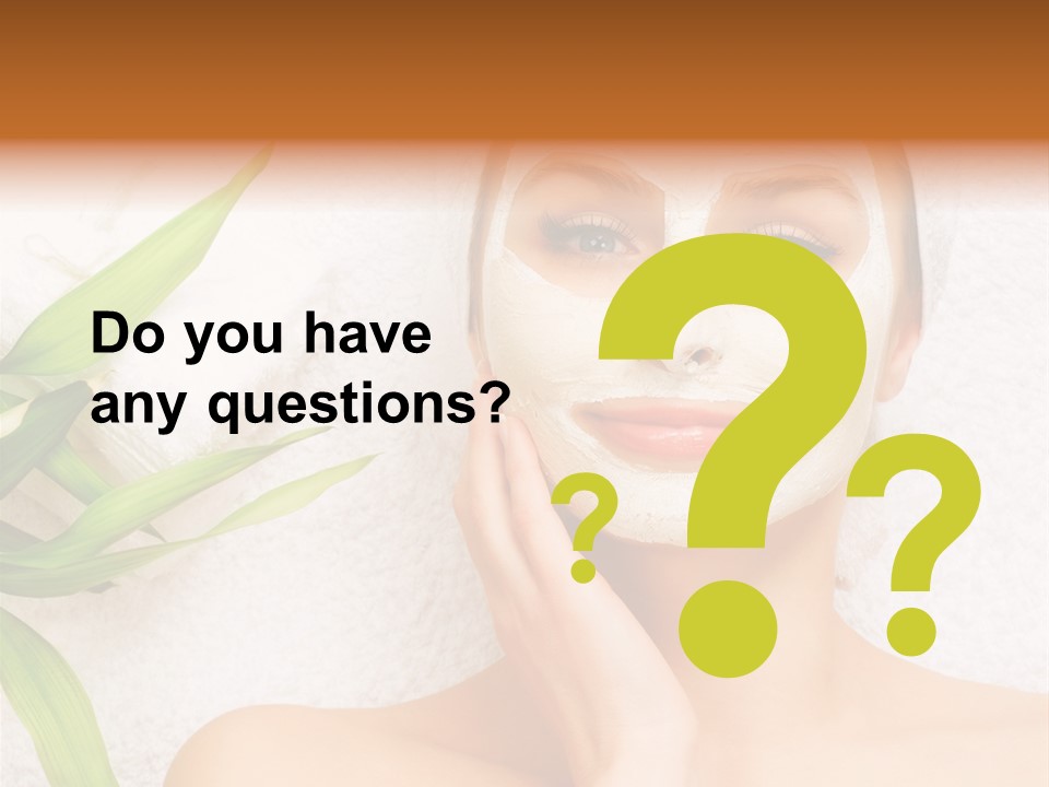 Girl White Health PowerPoint Template