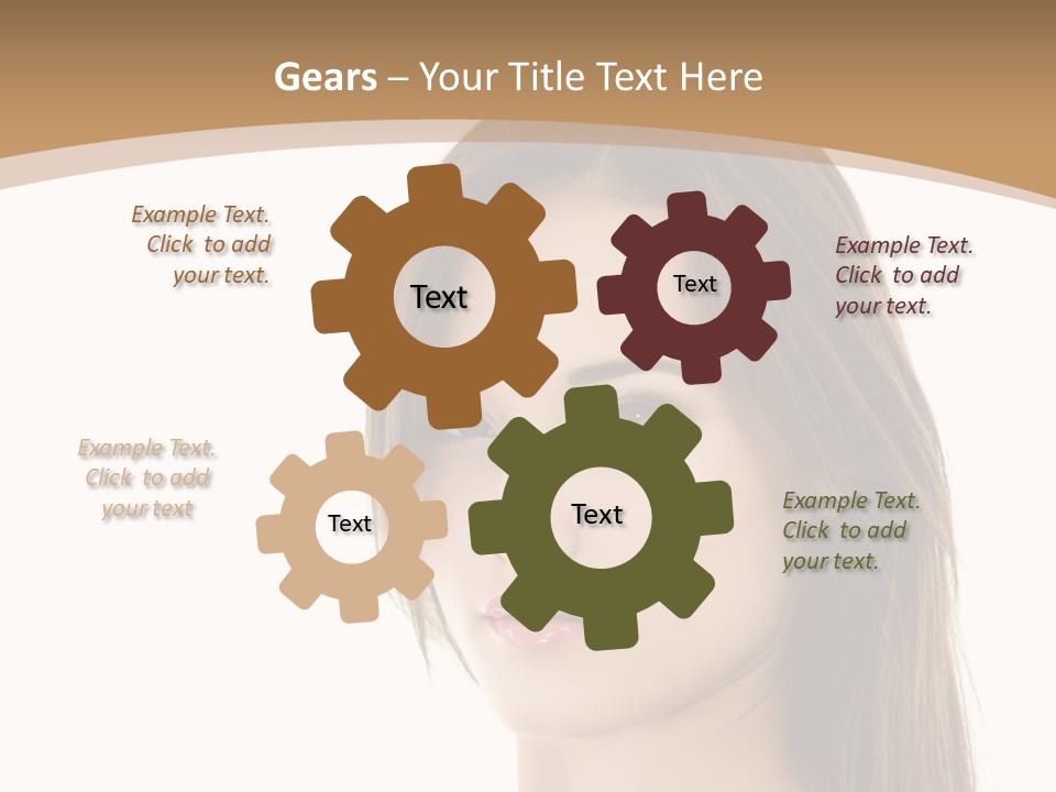 Human Long Spa PowerPoint Template