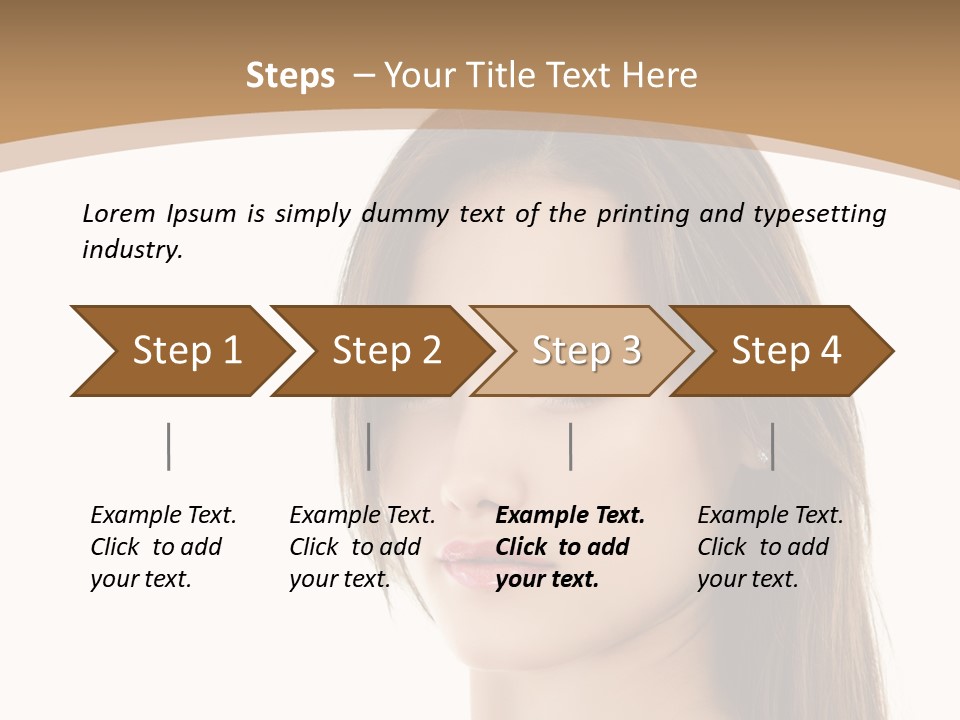 Human Long Spa PowerPoint Template