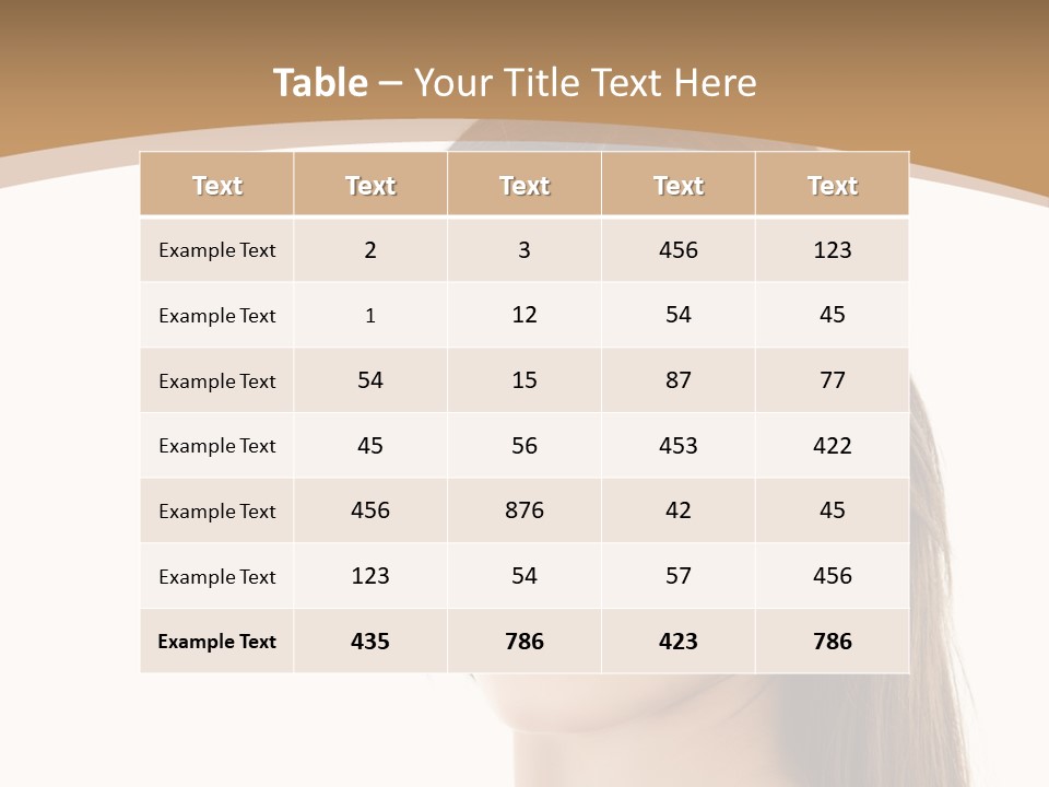 Human Long Spa PowerPoint Template