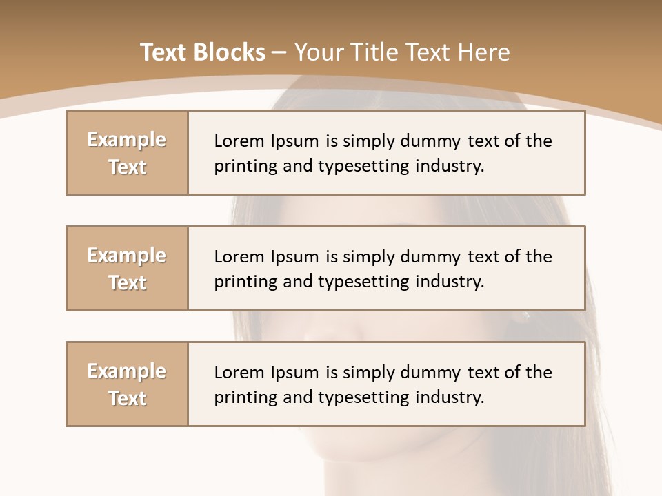 Human Long Spa PowerPoint Template