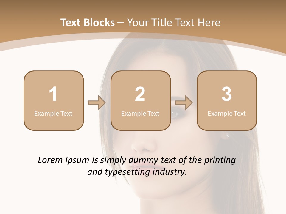 Human Long Spa PowerPoint Template