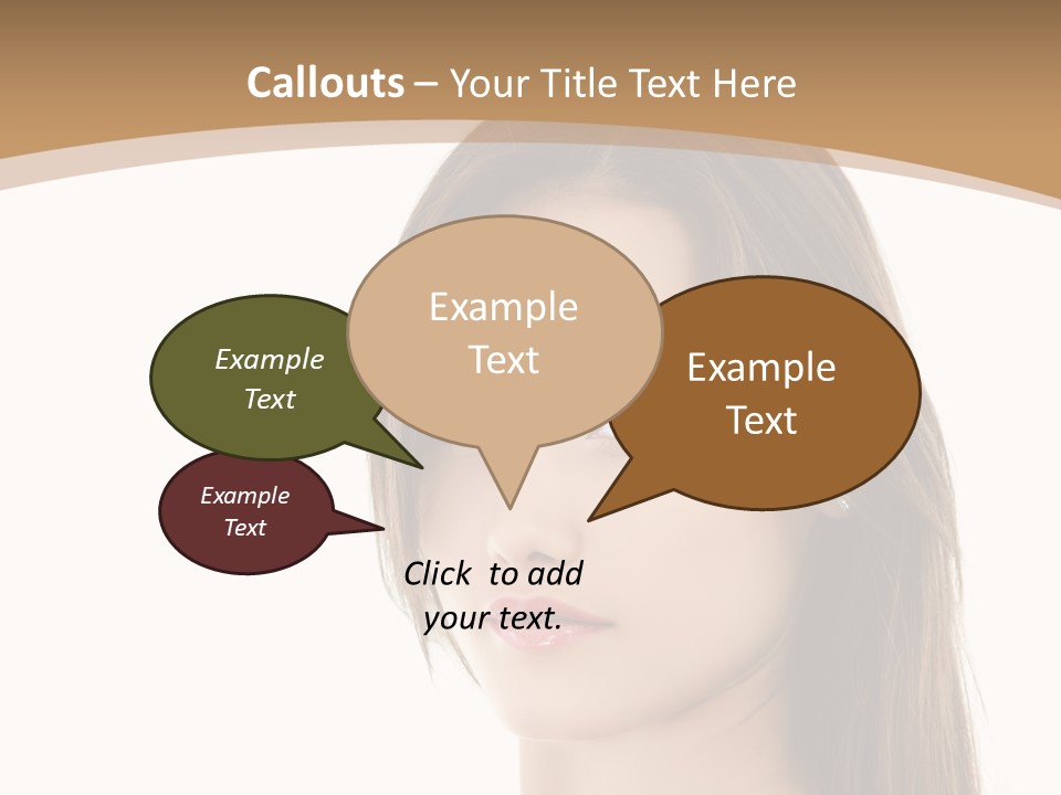 Human Long Spa PowerPoint Template