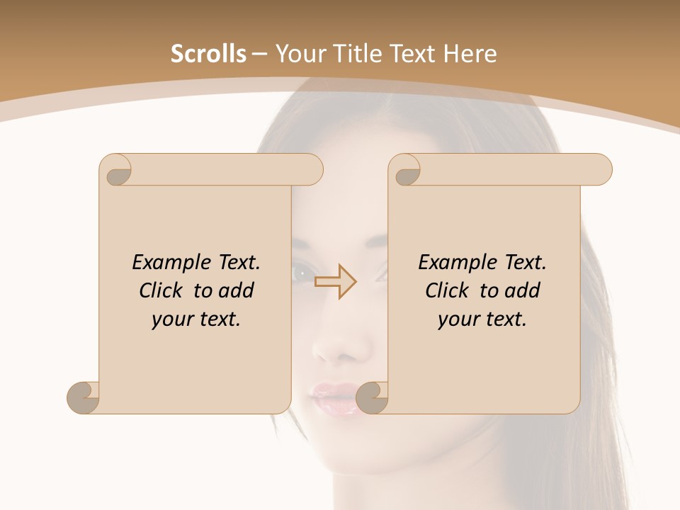 Human Long Spa PowerPoint Template