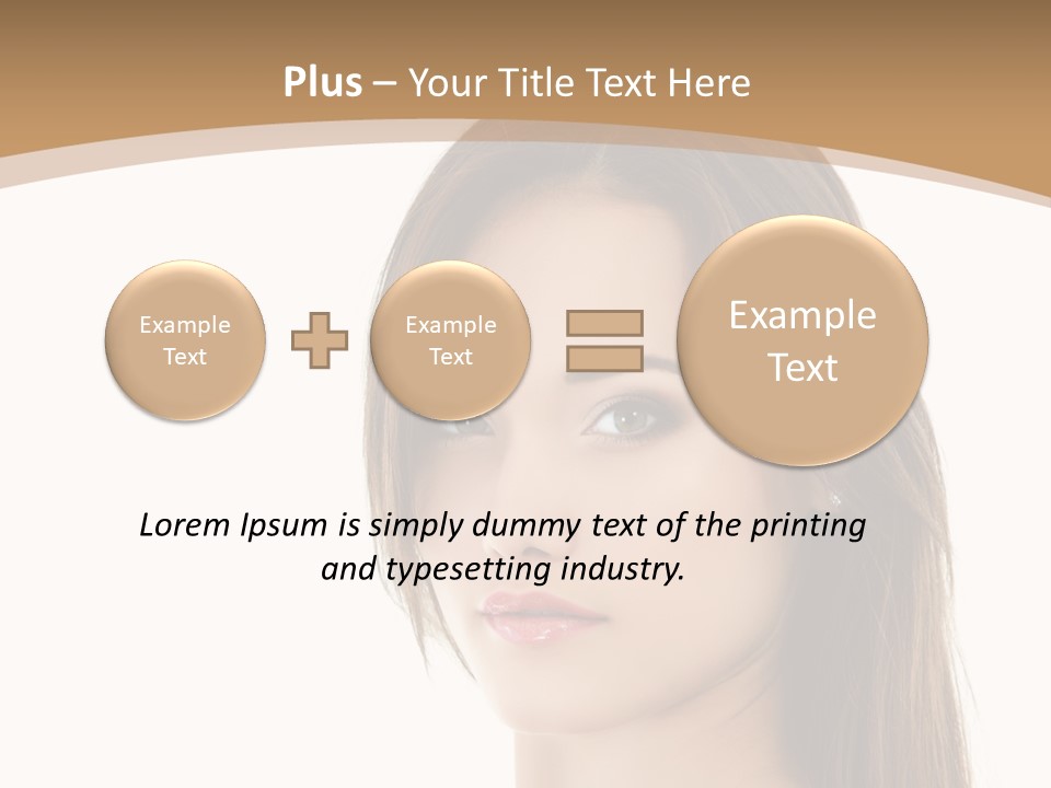 Human Long Spa PowerPoint Template