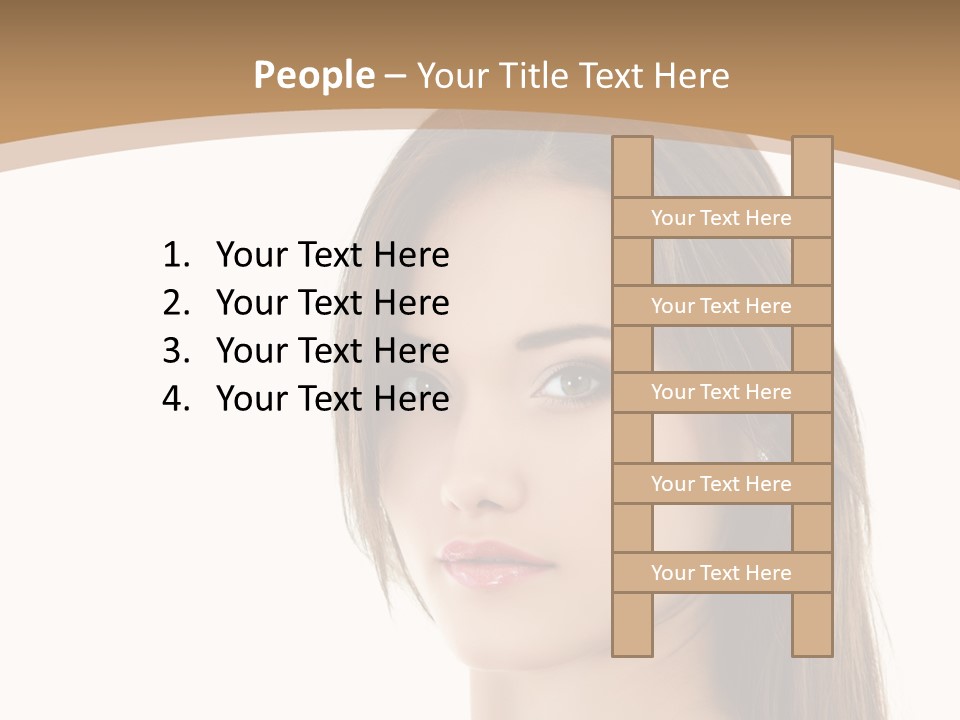 Human Long Spa PowerPoint Template