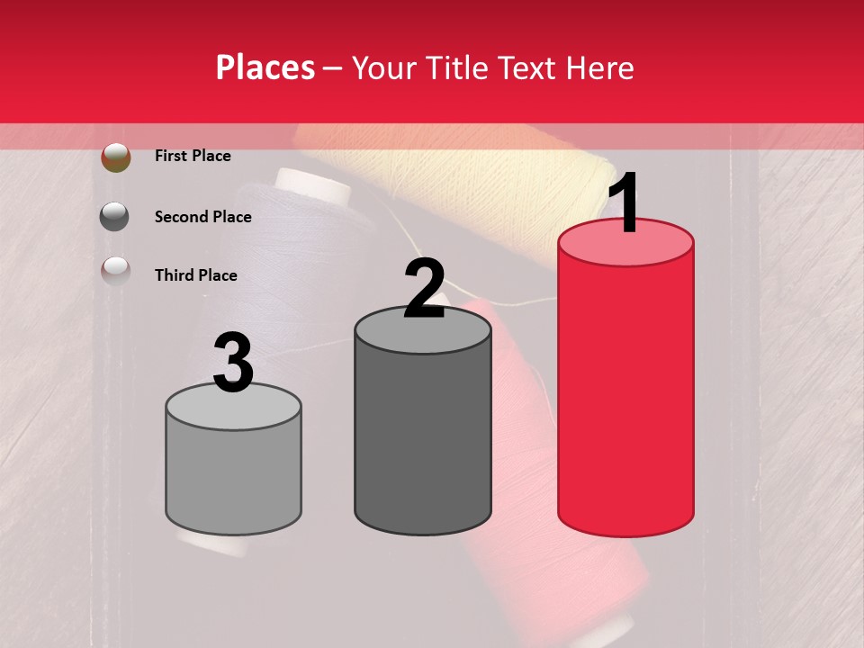 Vintage Old Thread PowerPoint Template