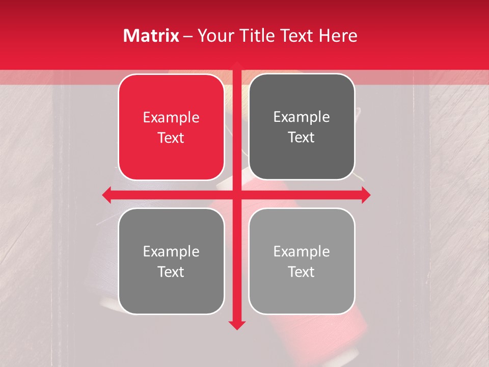 Vintage Old Thread PowerPoint Template