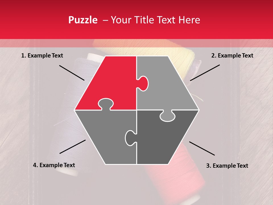 Vintage Old Thread PowerPoint Template