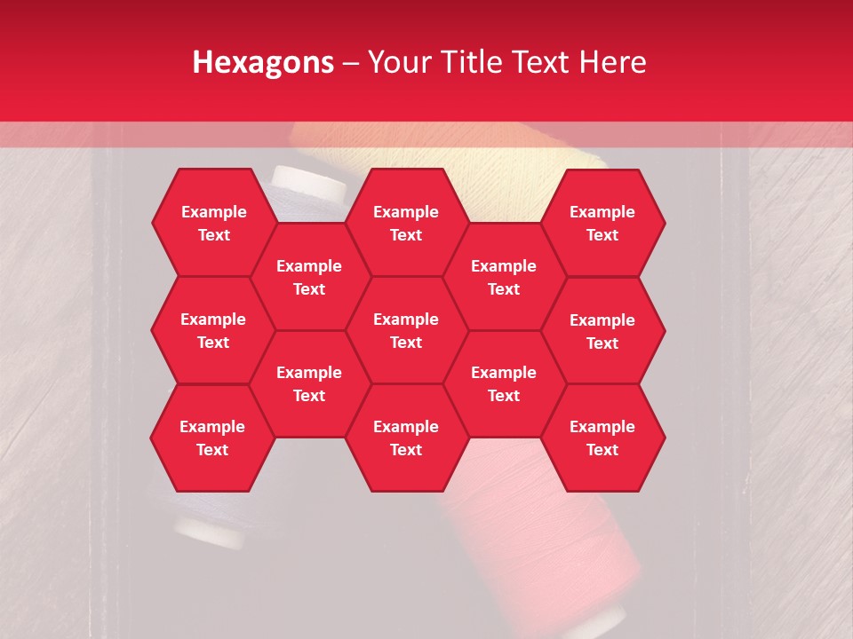 Vintage Old Thread PowerPoint Template