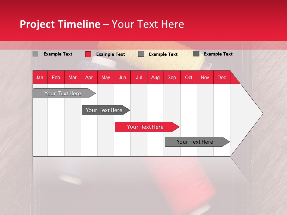 Vintage Old Thread PowerPoint Template