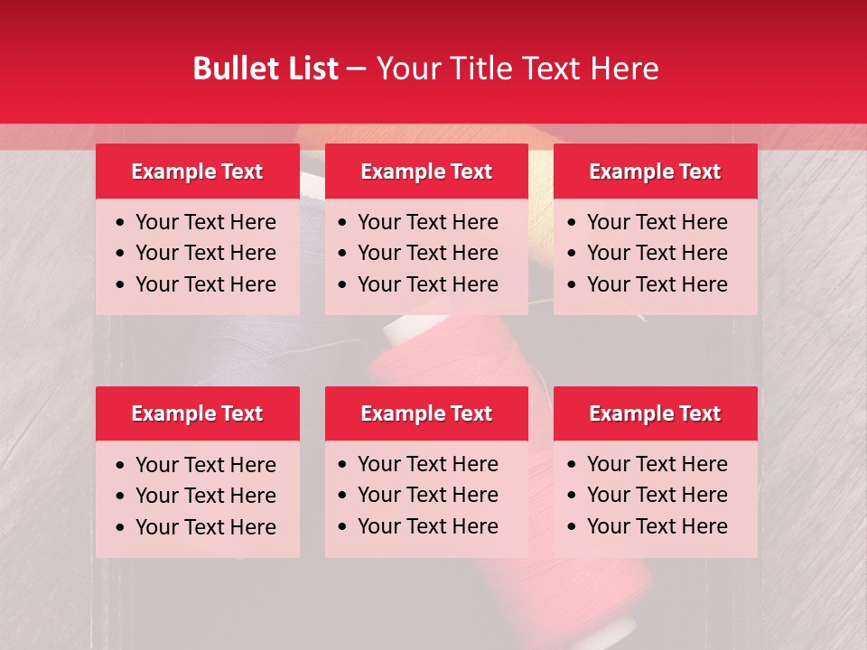 Vintage Old Thread PowerPoint Template