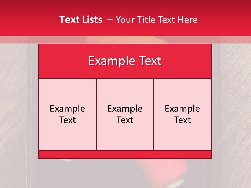 Vintage Old Thread PowerPoint Template