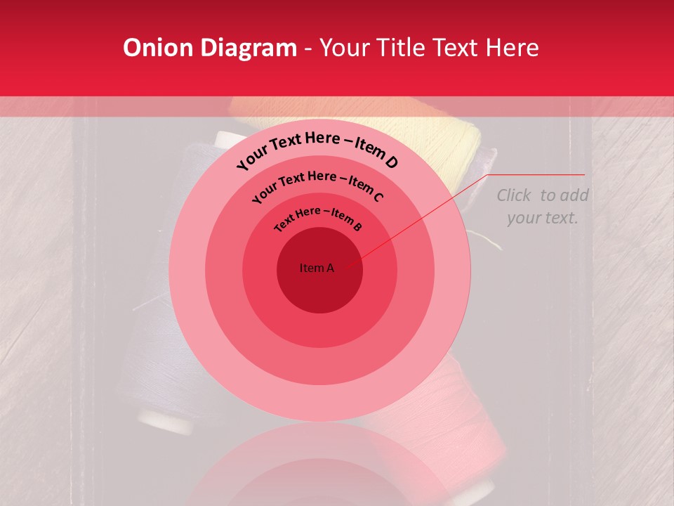 Vintage Old Thread PowerPoint Template