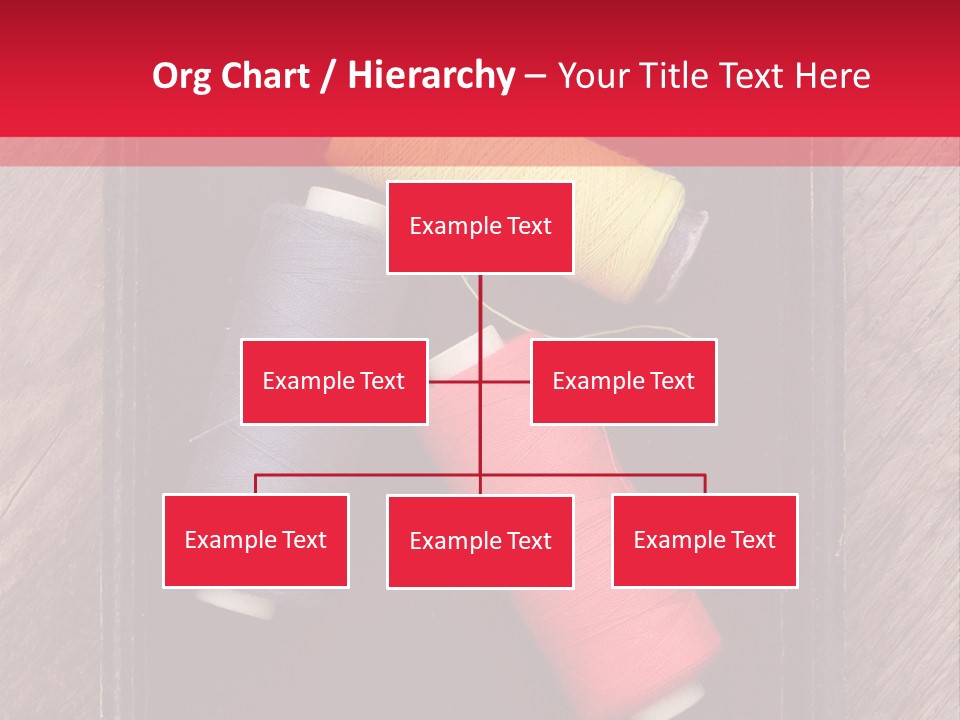 Vintage Old Thread PowerPoint Template