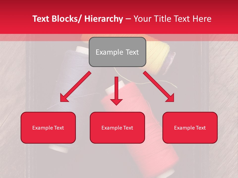 Vintage Old Thread PowerPoint Template