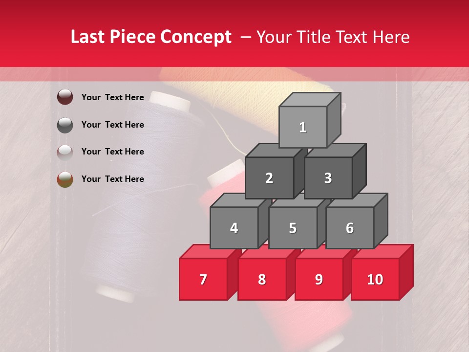 Vintage Old Thread PowerPoint Template