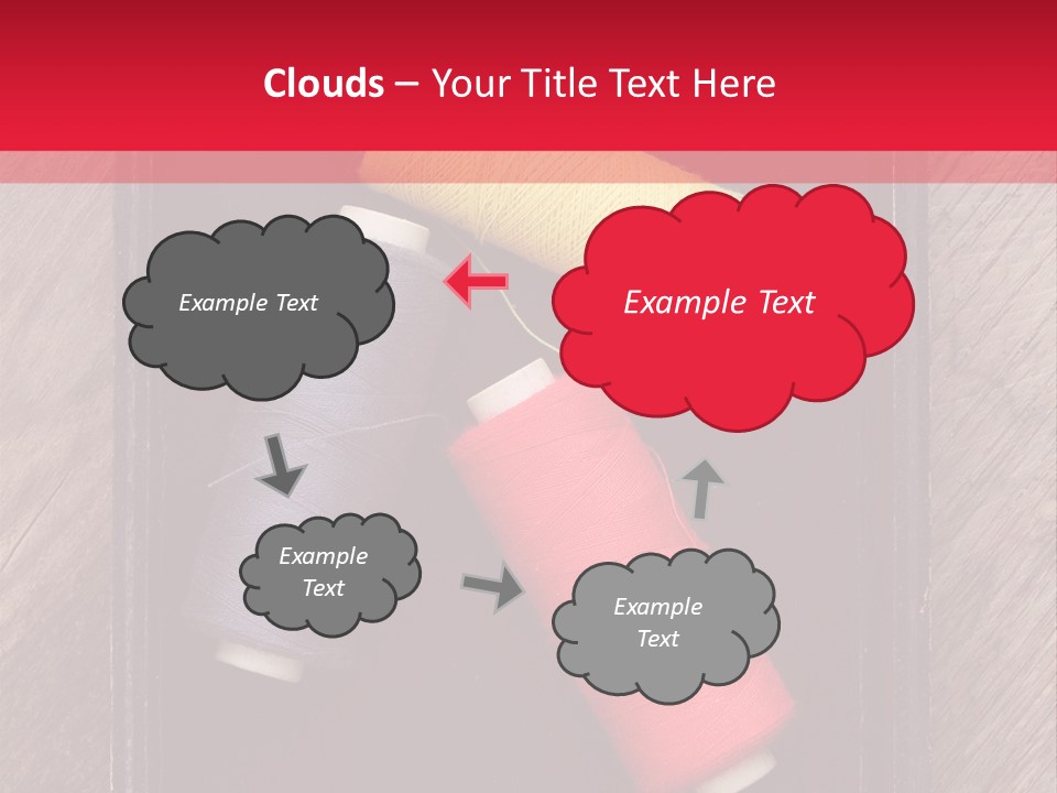 Vintage Old Thread PowerPoint Template