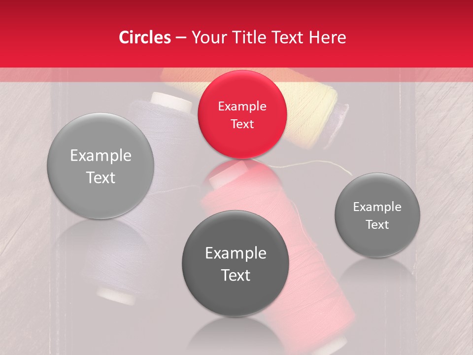 Vintage Old Thread PowerPoint Template