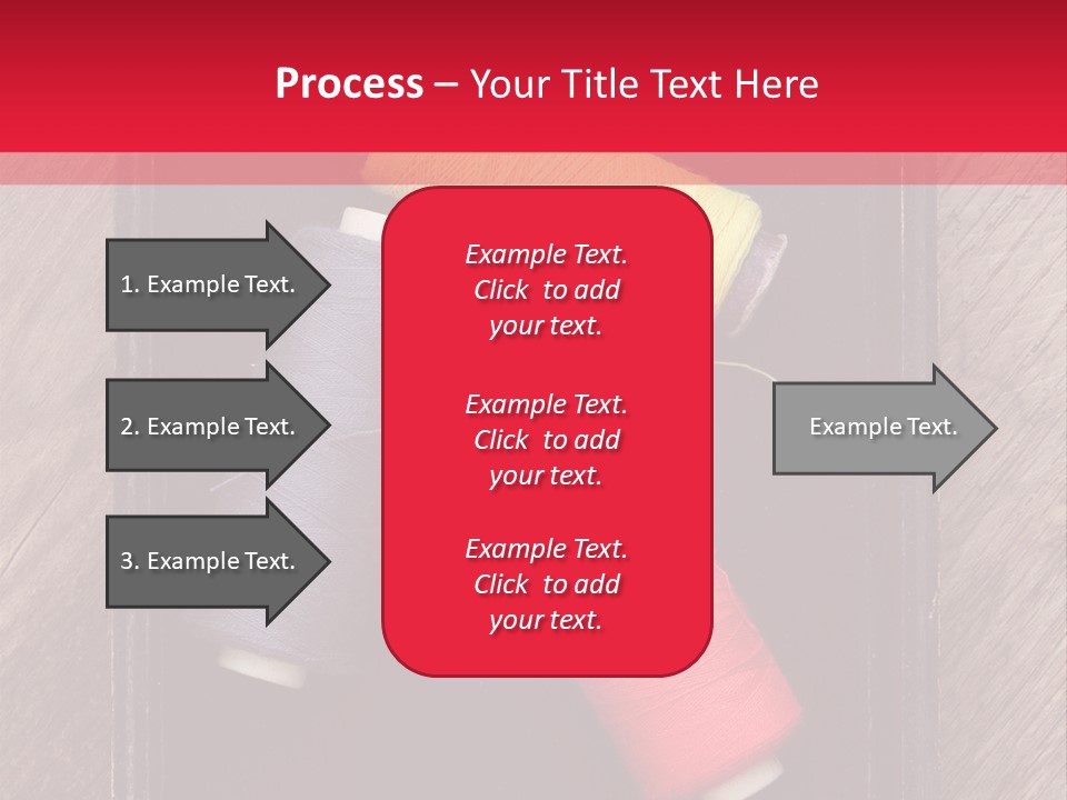 Vintage Old Thread PowerPoint Template