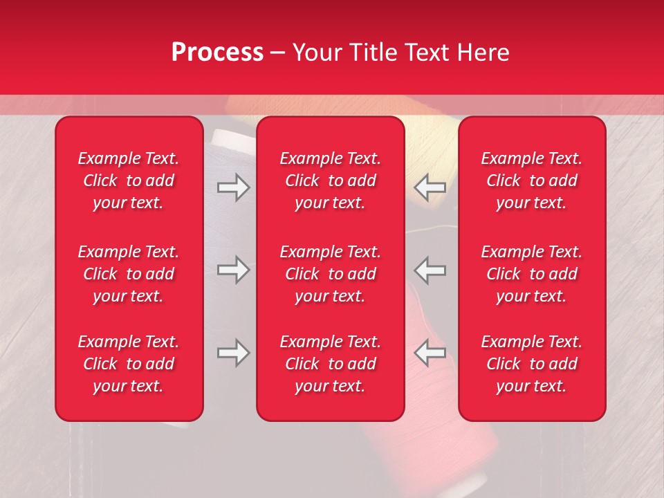 Vintage Old Thread PowerPoint Template