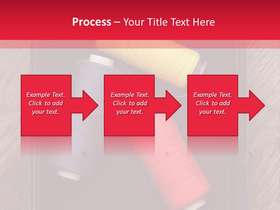 Vintage Old Thread PowerPoint Template