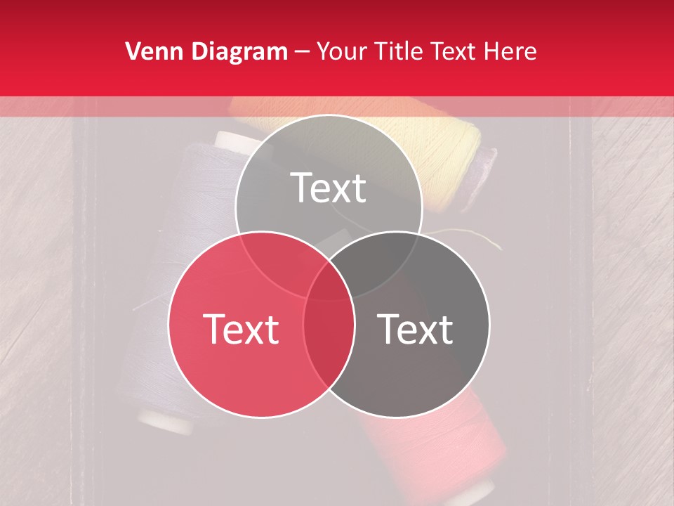 Vintage Old Thread PowerPoint Template