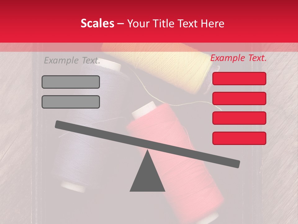 Vintage Old Thread PowerPoint Template